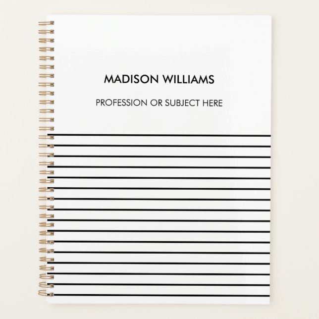 Agenda Portátil de espiral verde personalizado (Anverso)