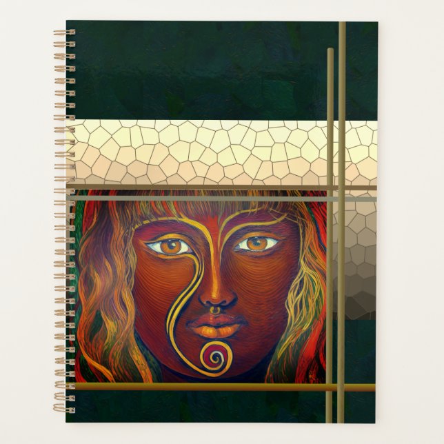 Agenda Portátil de foto espiral L-V (Anverso)