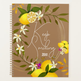 Agenda Portátil de fotos espirales de Lemon Brown