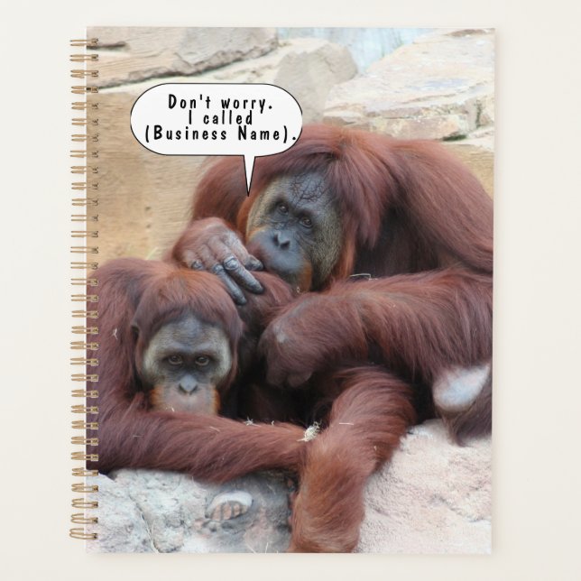 Agenda Portátil de tortugas de personalizable (Anverso)