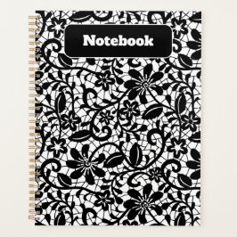 Agenda Portátil estético de patrón floral pastel