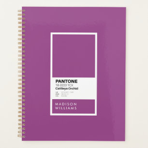 Agenda Portátil personalizado Cattleya Orchid Personali