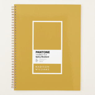 Agenda Portátil personalizado Spicy Mustard Personaliza