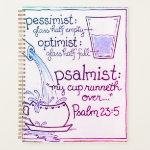 Agenda portátil pesimista/optimista