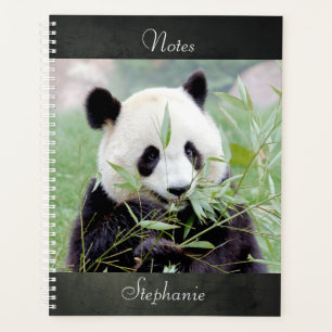 Agenda Portátil Photo gigante panda , animales 02. cuader