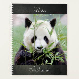 Agenda Portátil Photo gigante panda , animales 04. cuade