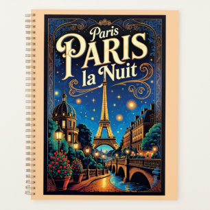 Agenda Póster de viaje de París, 