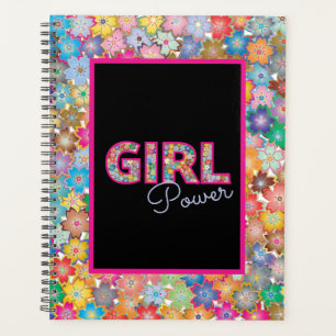 Agenda Potencia chica Mujer de Flor Silvestre Rosa