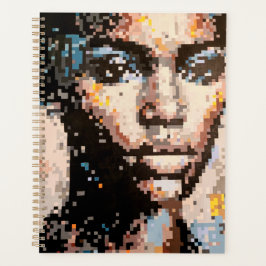 Agenda Powerful pixel portrait