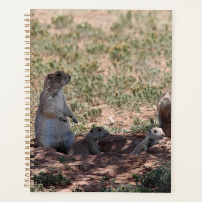 Agenda Prairie Dog Family (Anverso)