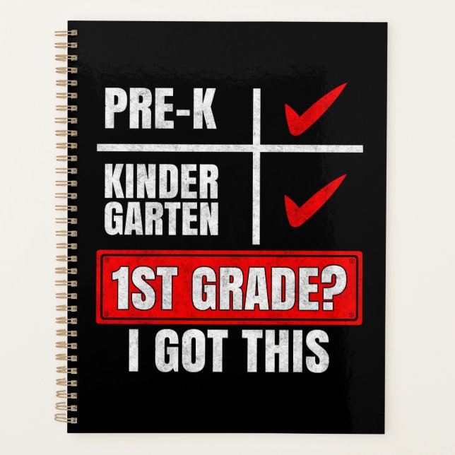 AGENDA PRE-K KINDERGARTEN 1º GRADO? TENGO ESTO (Anverso)