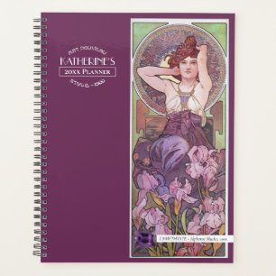 Agenda Precioius Stones Amethyst de Mucha