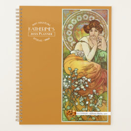 Agenda Precioius Stones Topaz Yellow Planner de Mucha
