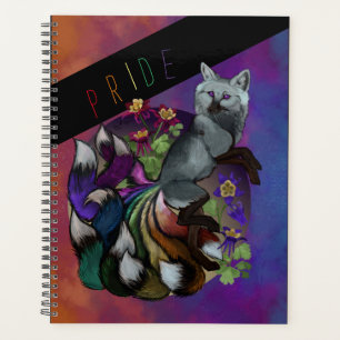 Agenda Pride Kitsune y Flores de Columbine