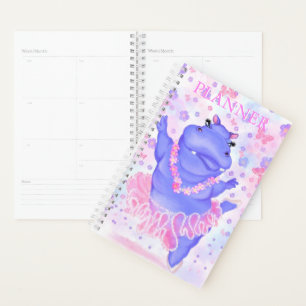 Agenda Prima Ballerina Hippo - Añadir su texto / nombre