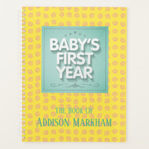 Agenda Primer año del bebé personalizado