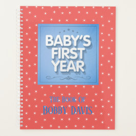 Agenda Primer año del bebé personalizado
