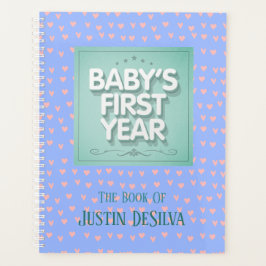 Agenda Primer año del bebé personalizado