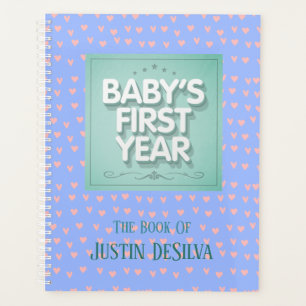 Agenda Primer año del bebé personalizado