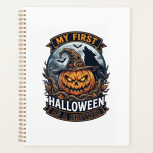 Agenda Primer Halloween como hermano Pumpkin Wolf Moon_1