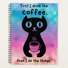 Agenda Primero bebo el café y luego hago esto