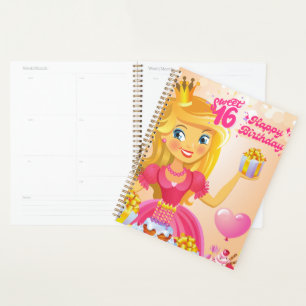Agenda Princesa 16º cumpleaños