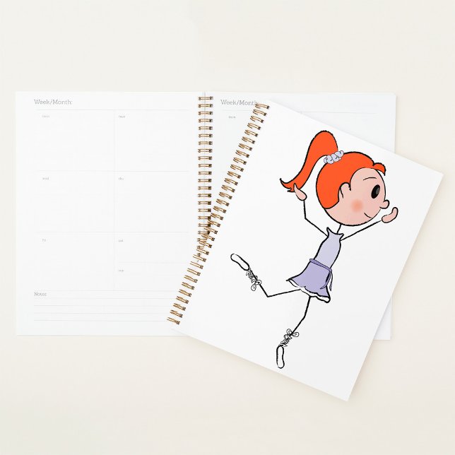 Agenda Princesa de baile Cute Ballerina Stick Figura (Subido por el creador)