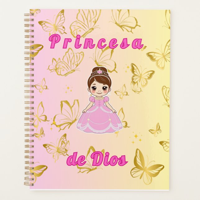 Agenda Princesa de Dios -edicion niñas  (Anverso)
