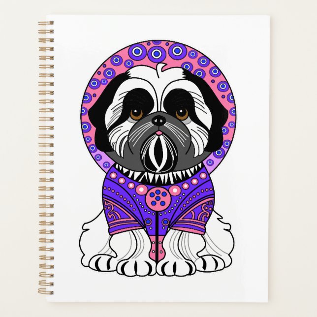 Agenda Princesa Shih Tzu (Anverso)