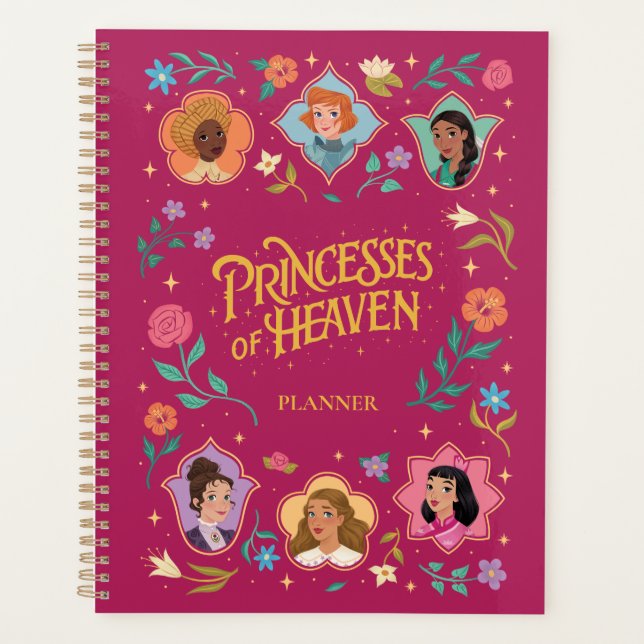 Agenda Princesses of Heaven™ Planner Undated (Anverso)