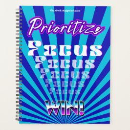 Agenda Prioriza Enfoque Gana Concentración Motivacional