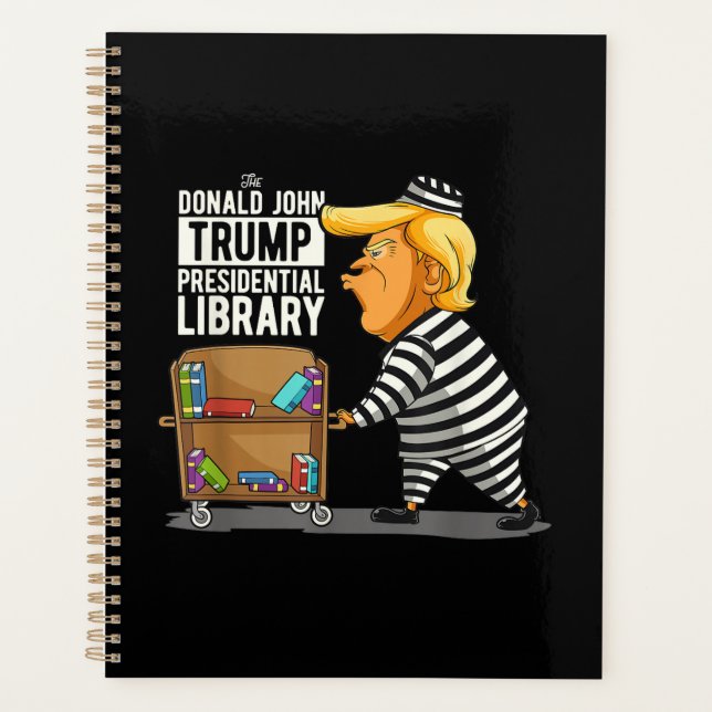 Agenda Prison Trump Presidential Library (Anverso)