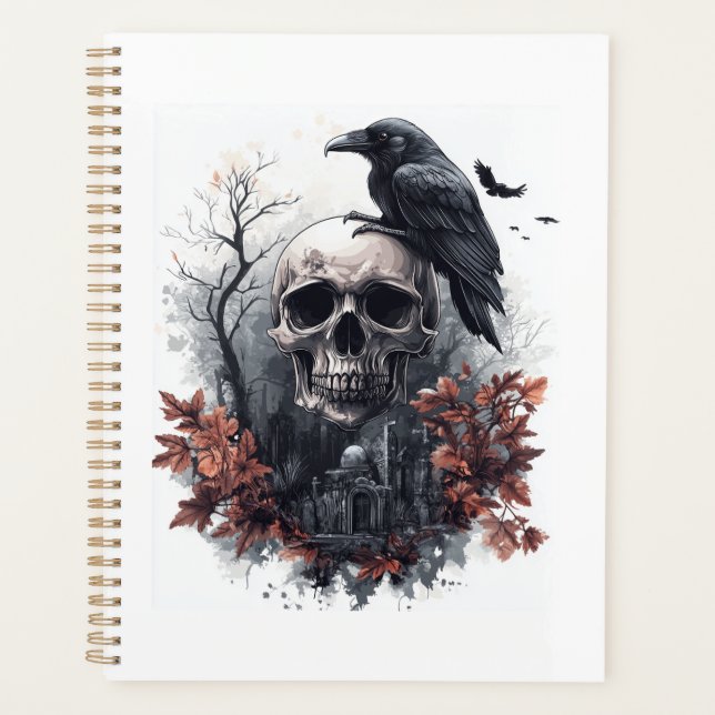 Agenda Profecía de la Calavera y el Cuervo (Anverso)