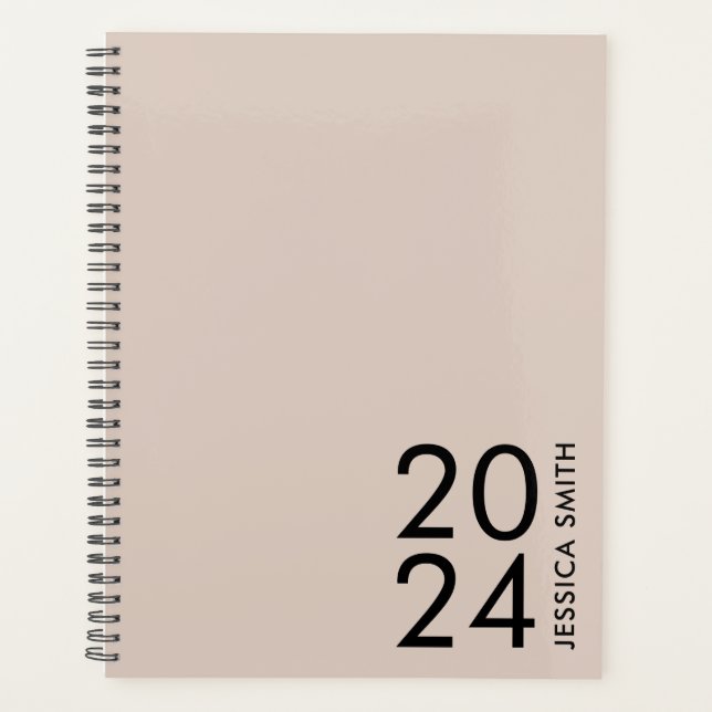 Agenda Profesional simple y personalizado (Anverso)