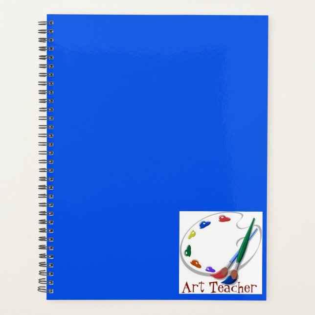 Agenda Profesor de arte (Anverso)