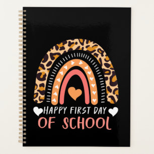 Agenda Profesor de guardería Leopard Rainbow