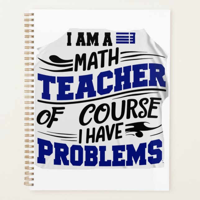 Agenda Profesor de matemáticas Jest  (Anverso)