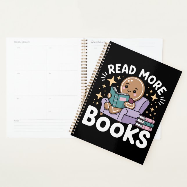 Agenda Profesor de Navidad Lee Más Libros Divertido  (Demostración)