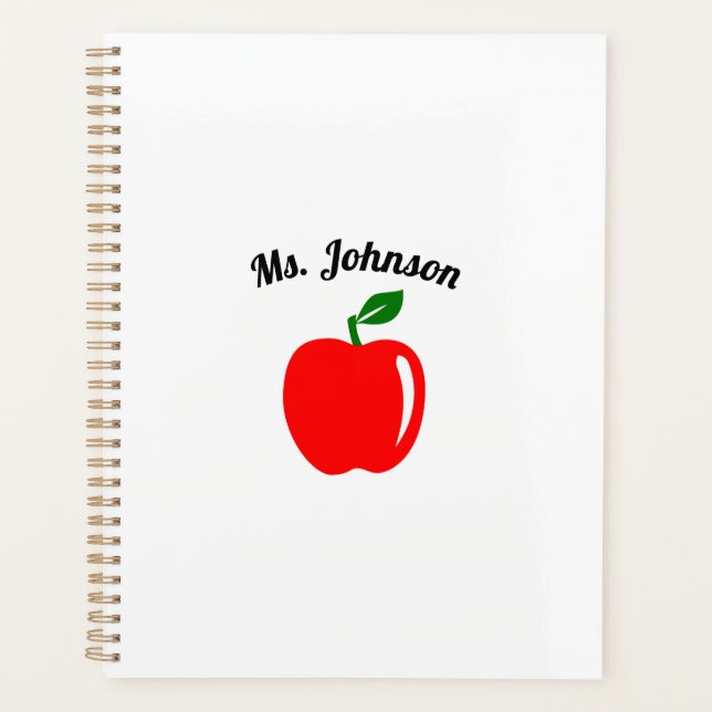 Agenda Profesor personalizado (Anverso)