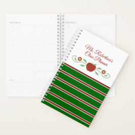 Agenda Profesores Personalizados Planner Diario