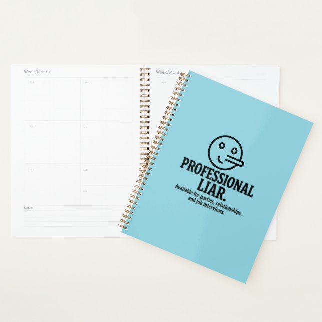 Agenda Professional Liar For Parties, Relationships & Job (Demostración)