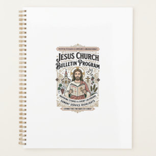 Agenda Programa de Boletín de la Iglesia de Jesús Boletín