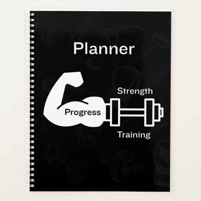 Agenda Progreso en Entrenamiento de Fuerza (Anverso)