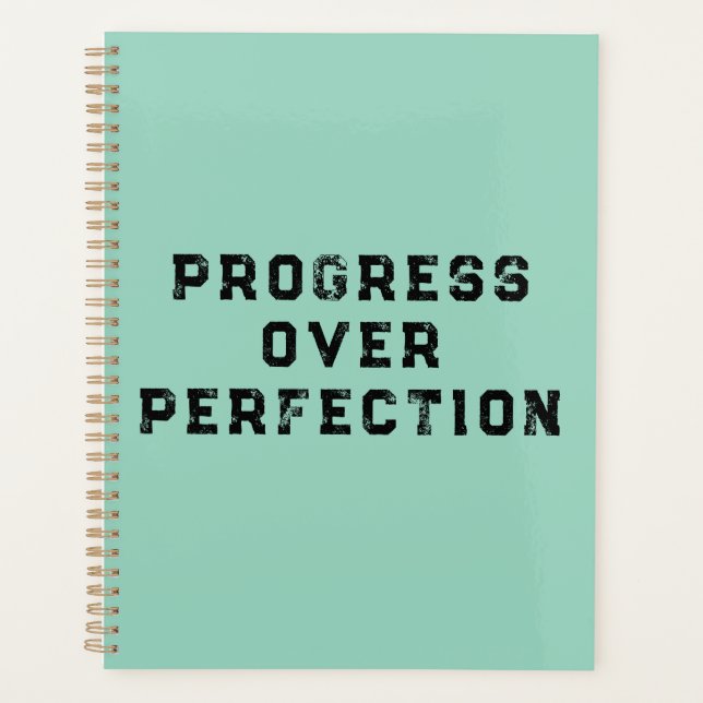 Agenda Progreso sobre perfección  (Anverso)