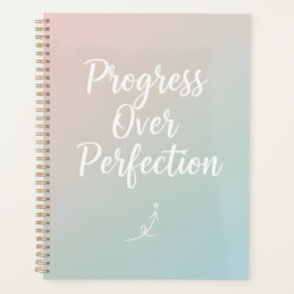 Agenda Progress Over Perfection – Minimal Motivational Qu
