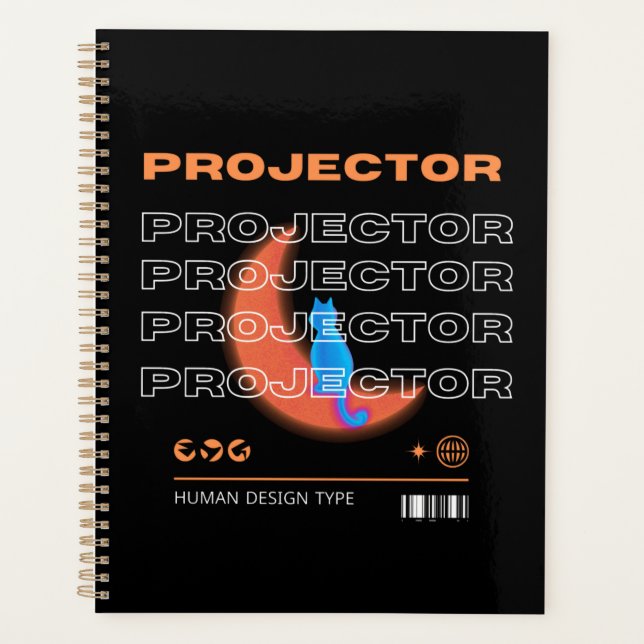 Agenda projector, human design type (Anverso)
