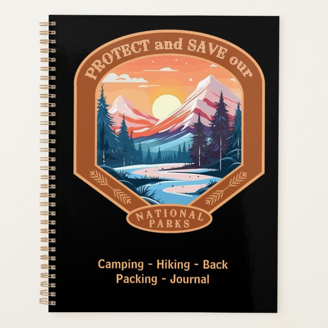 Agenda Protege nuestros parques nacionales (Anverso)