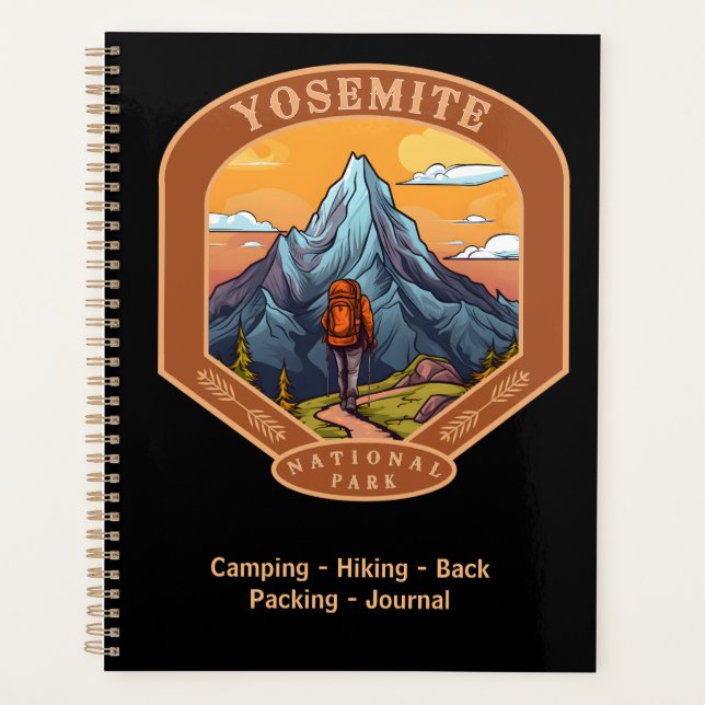 Agenda Proteger nuestros Parques Nacionales Yosemite (Anverso)