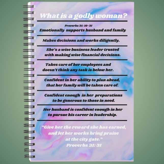 Agenda Proverbios Infográficos Ideales para Mujeres Crist (Subido por el creador)