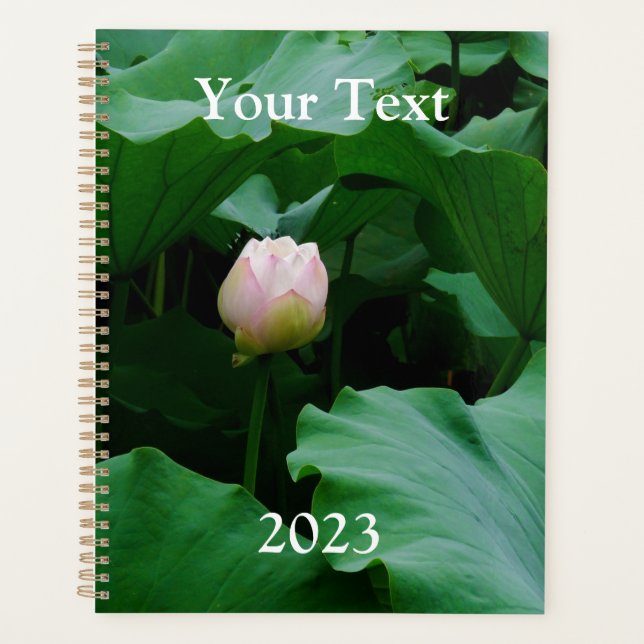 Agenda Próximamente floreciente (Anverso)